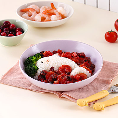 부먹 크랜베리 새우토마토