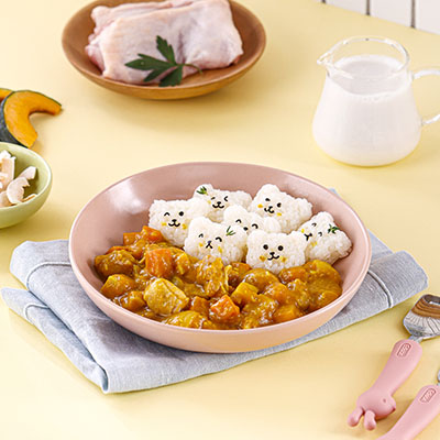 부먹 코코넛 치킨커리