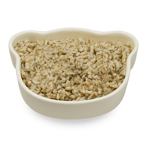 찰보리취나물밥