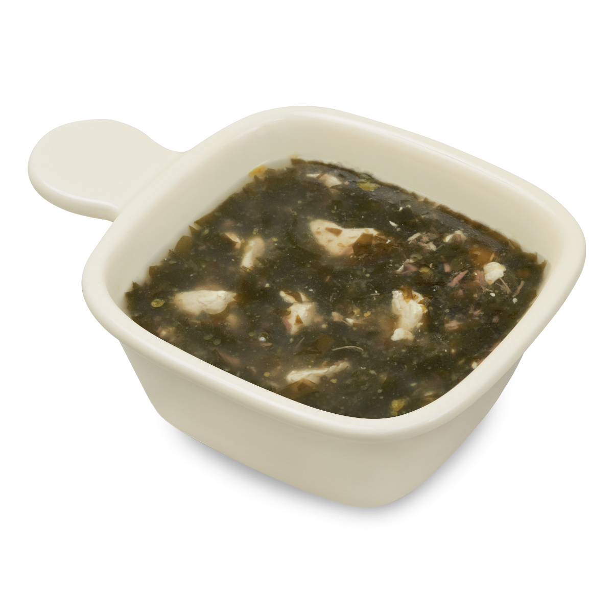 한우연두부미역국