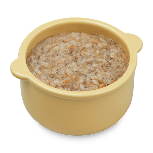 가지나물치즈죽