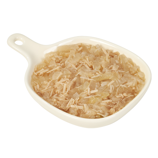 무나물팽이버섯볶음