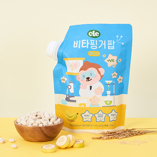 더 똑똑한 간식 '비타핑거팝 바나나' 1봉