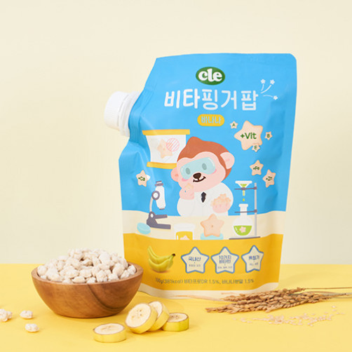 더 똑똑한 간식 '비타핑거팝 바나나' 1봉
