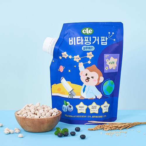 더 똑똑한 간식 '비타핑거팝 블루베리' 1봉