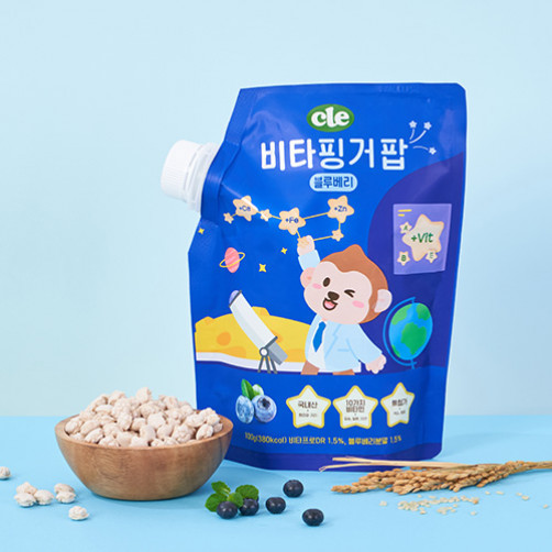 더 똑똑한 간식 '비타핑거팝 블루베리' 1봉