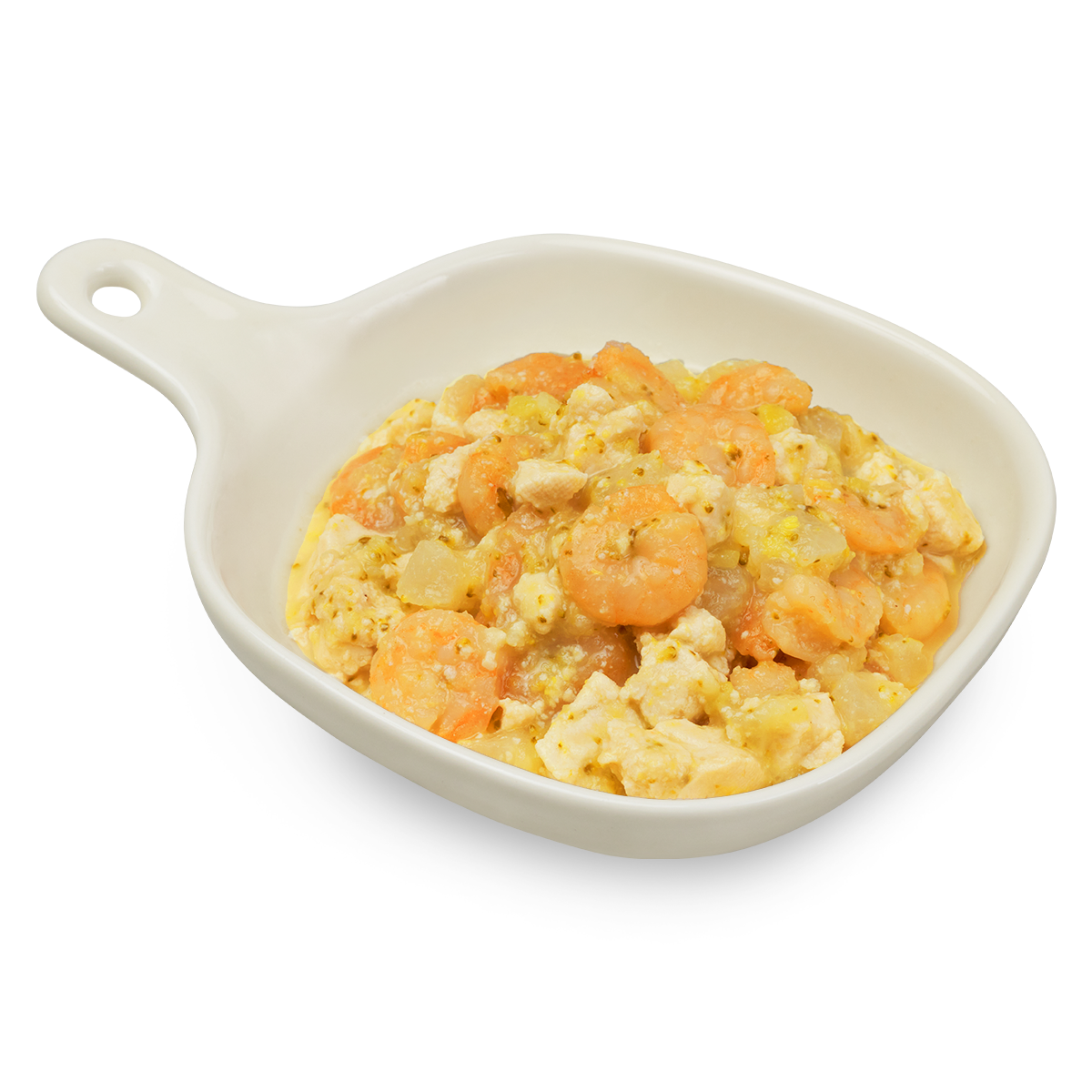 쉬림프시금치커리찜