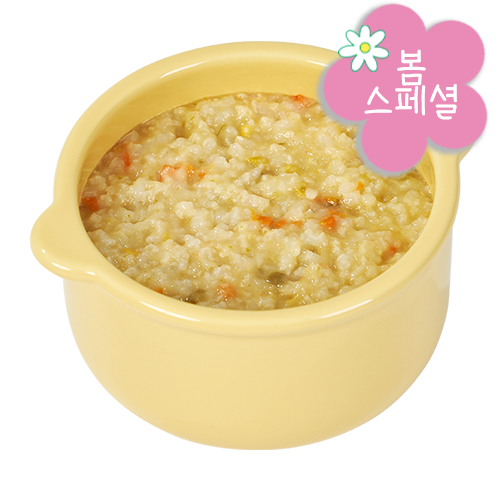 봄내음 냉이 새우 무른밥