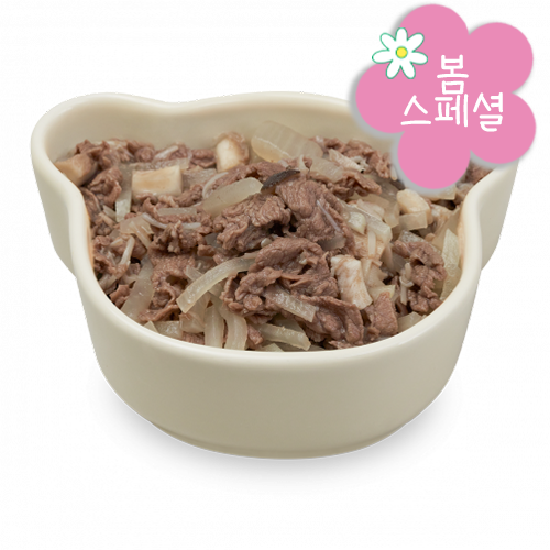 봄내음 냉이 한우 불고기