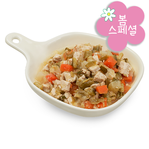 봄햇살 봄동 두부 된장 무침