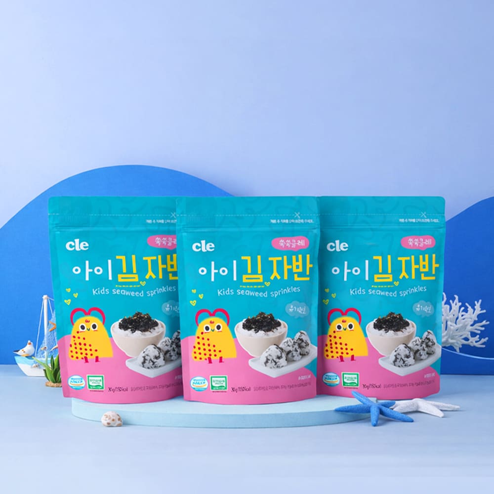 쑥쑥클레 아이 김자반 6봉