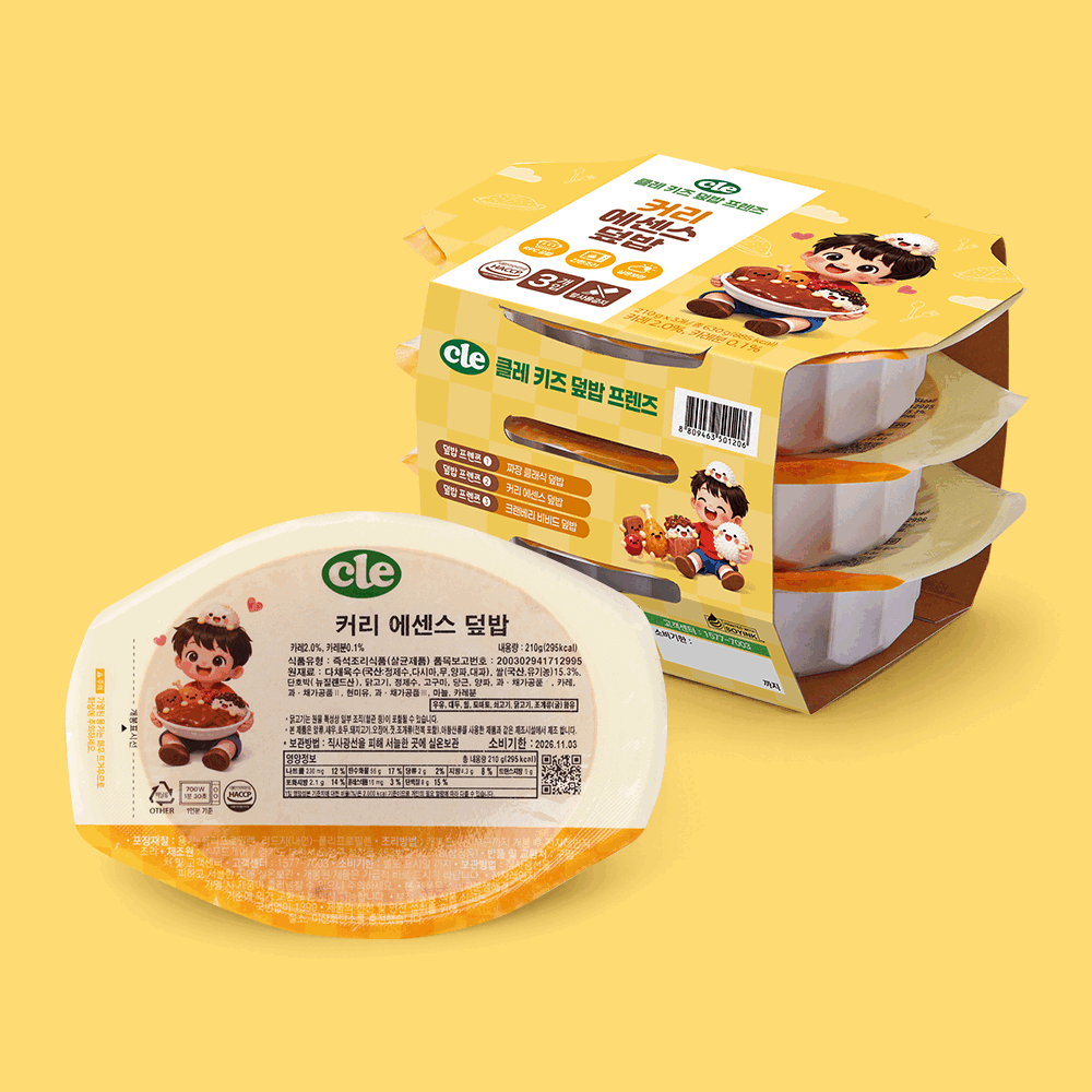 커리 에센스 덮밥 1번들(3팩)