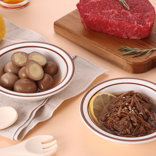 소고기+메추리알 장조림 (3+3봉)