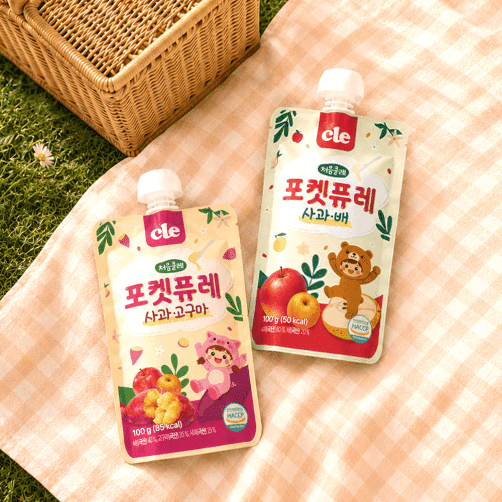 처음클레 포켓퓨레 2종 1box